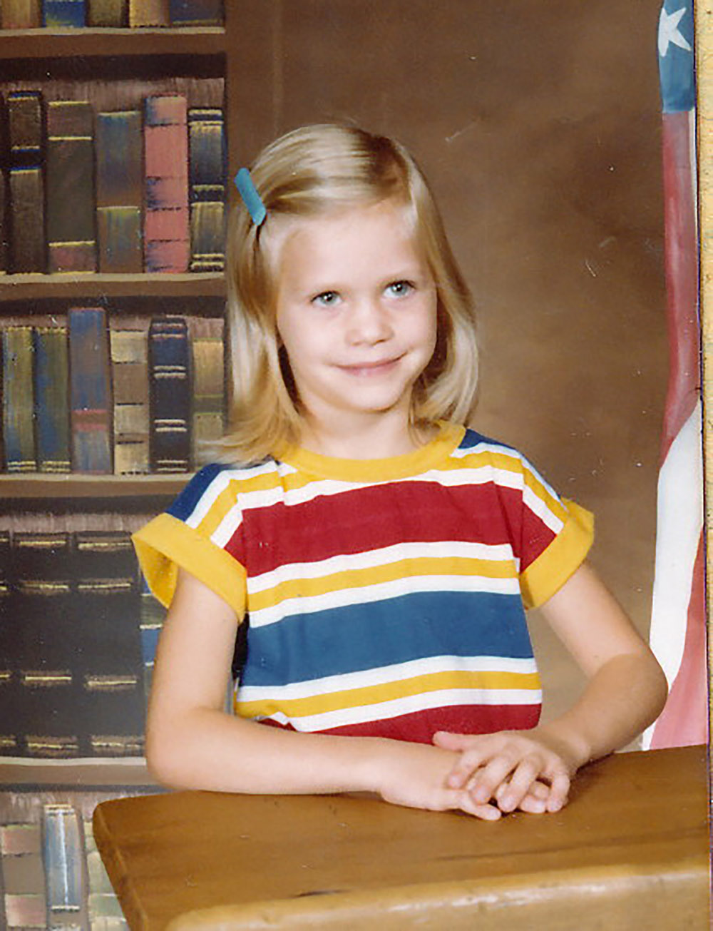 Kathy Boozer Boone as a child Kathy Boozer Boone as a child